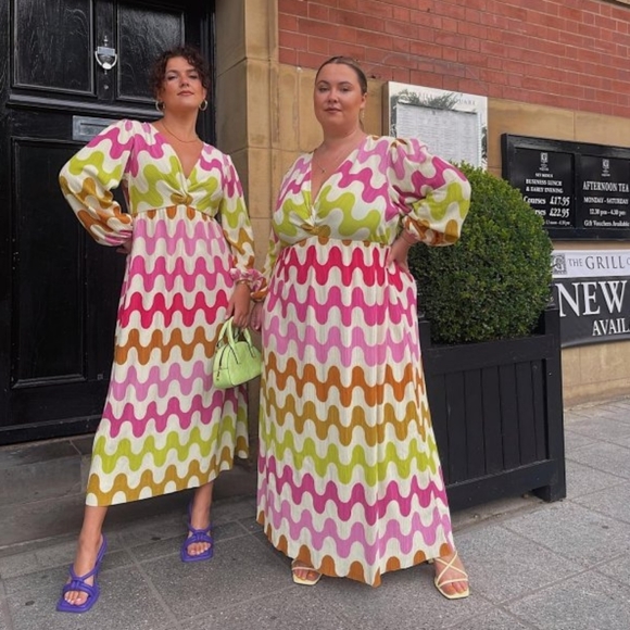 River Island Multicolor Maxi Dress - Picture 12 of 12